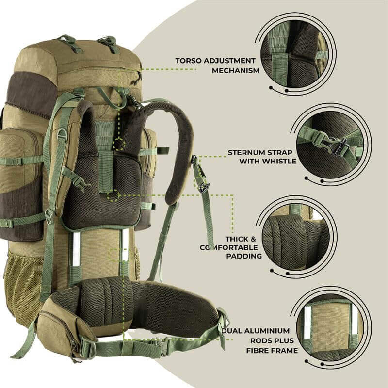 Image Showing Tripole Walker Pro Rucksack for Trekking and Hiking - Product Type backpack - Buy Now $94.25 - Adventure Gear from Global Trekker