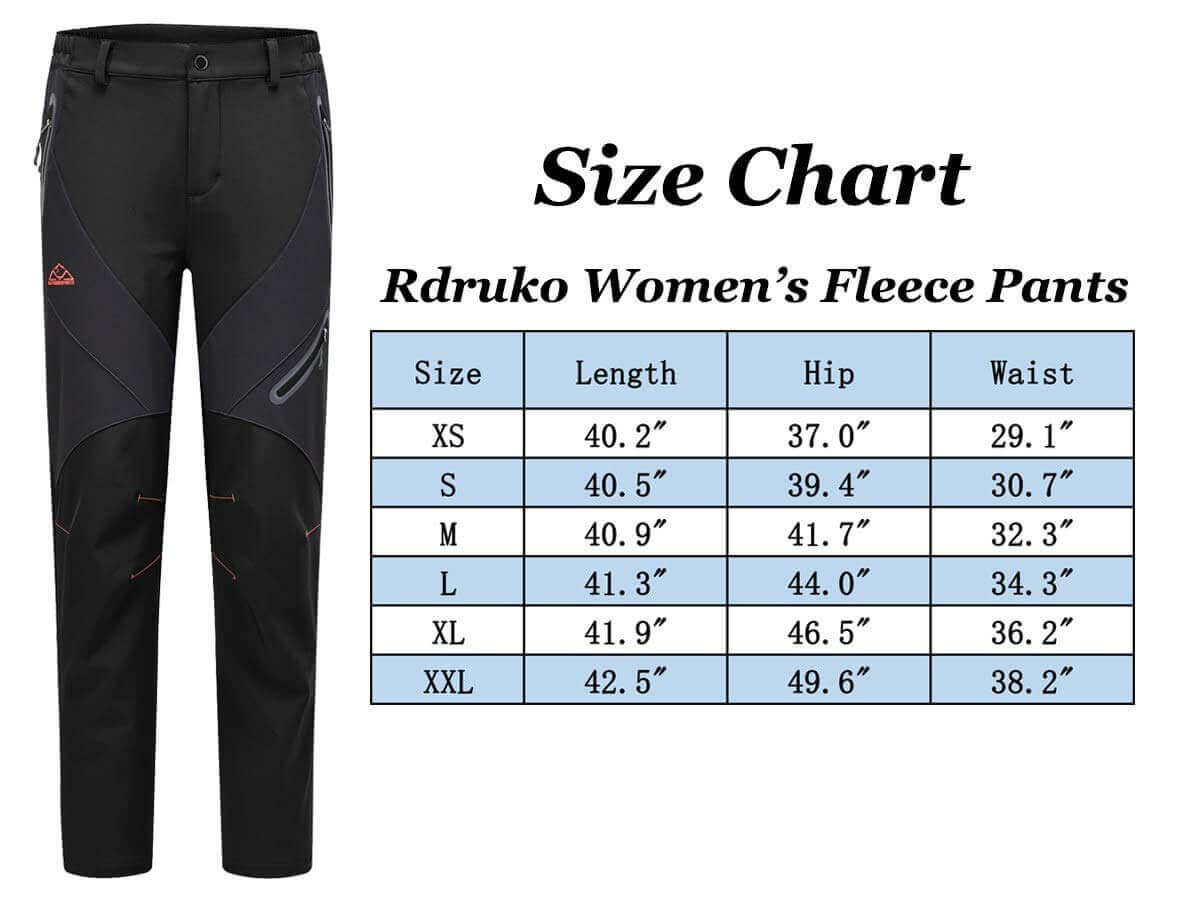 Image Showing Rdruko Women's Snow Pants Waterproof Insulated Fleece - Product Type Pants - Buy Now $65.24 - Adventure Gear from Global Trekker