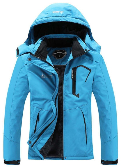 Image Showing MOERDENG Women's Waterproof Ski Jacket Warm Winter Snow Coat - Product Type Ski Jacket - Buy Now $79.74 - Adventure Gear from Global Trekker