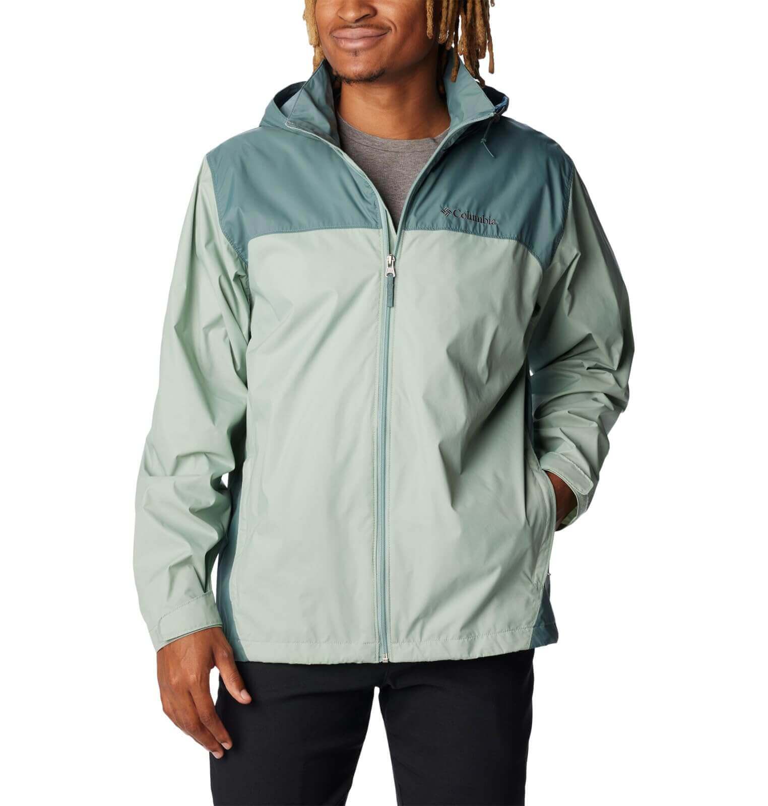 Image Showing Columbia Men's Glennaker Lake Jacket - Product Type Men's Rain Jacket - Buy Now $123.25 - Adventure Gear from Global Trekker