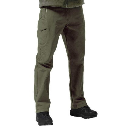 Image Showing FREE SOLDIER Men's Outdoor Softshell Fleece Lined Cargo Pants - Product Type Pants - Buy Now $52.19 - Adventure Gear from Global Trekker