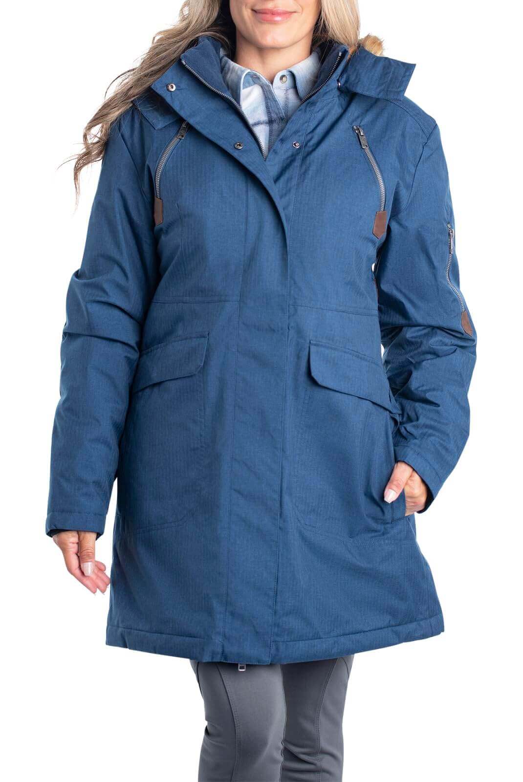 Image Showing Legendary Whitetails Women's Waterproof Anchorage Parka Winter Coat with Durable Removable Hood - Product Type Women's Parka - Buy Now $188.49 - Adventure Gear from Global Trekker