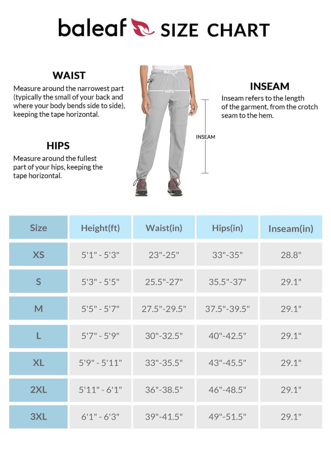 Image Showing BALEAF Women's Hiking Pants Quick Dry Lightweight Water Resistant - Product Type Pants - Buy Now $55.09 - Adventure Gear from Global Trekker