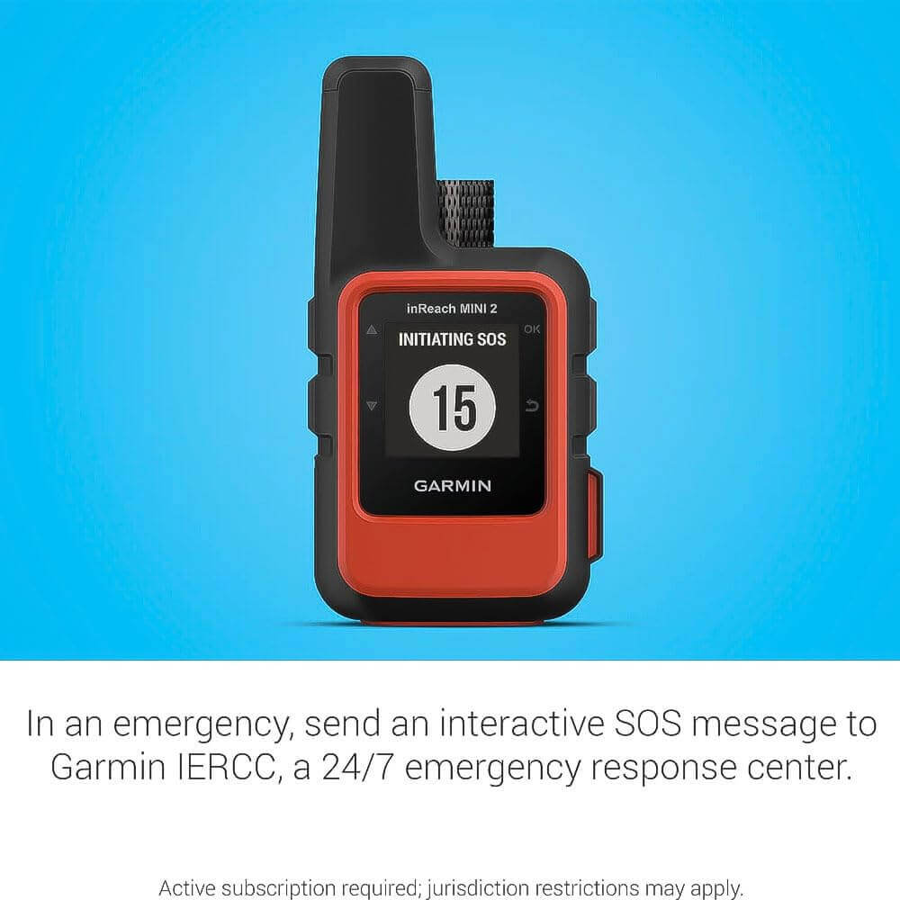 Image Showing Garmin inReach Mini 2, Lightweight and Compact Satellite Communicator - Product Type Satellite Communicator - Buy Now $434.99 - Adventure Gear from Global Trekker