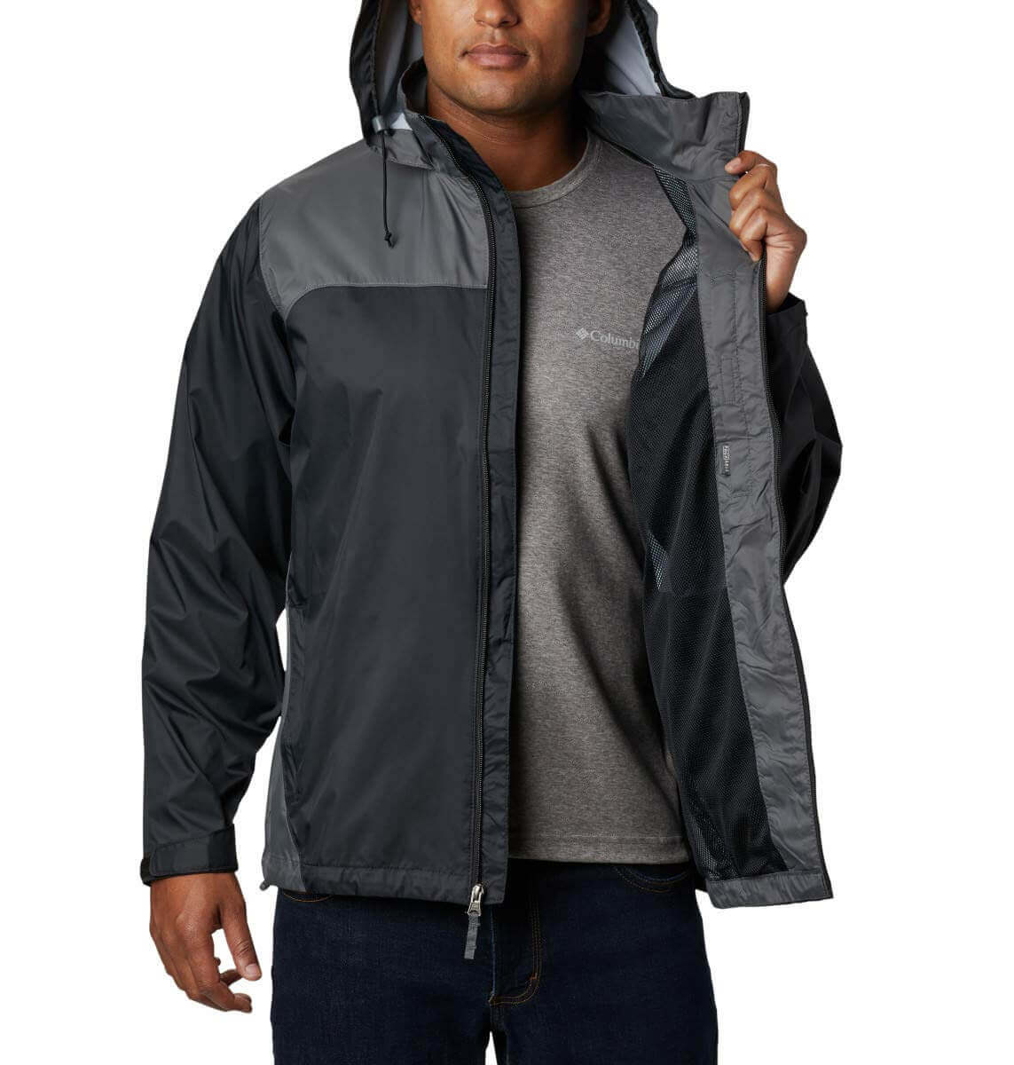 Image Showing Columbia Men's Glennaker Lake Jacket - Product Type Men's Rain Jacket - Buy Now $123.25 - Adventure Gear from Global Trekker