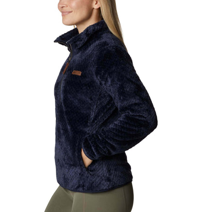 Image Showing Columbia Women's Fire Side Sherpa 1/4 Zip - Product Type Jacket - Buy Now $70.69 - Adventure Gear from Global Trekker