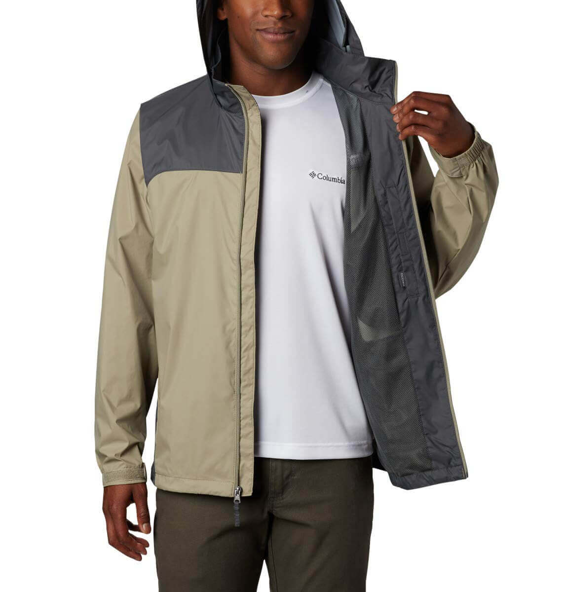 Image Showing Columbia Men's Glennaker Lake Jacket - Product Type Men's Rain Jacket - Buy Now $123.25 - Adventure Gear from Global Trekker