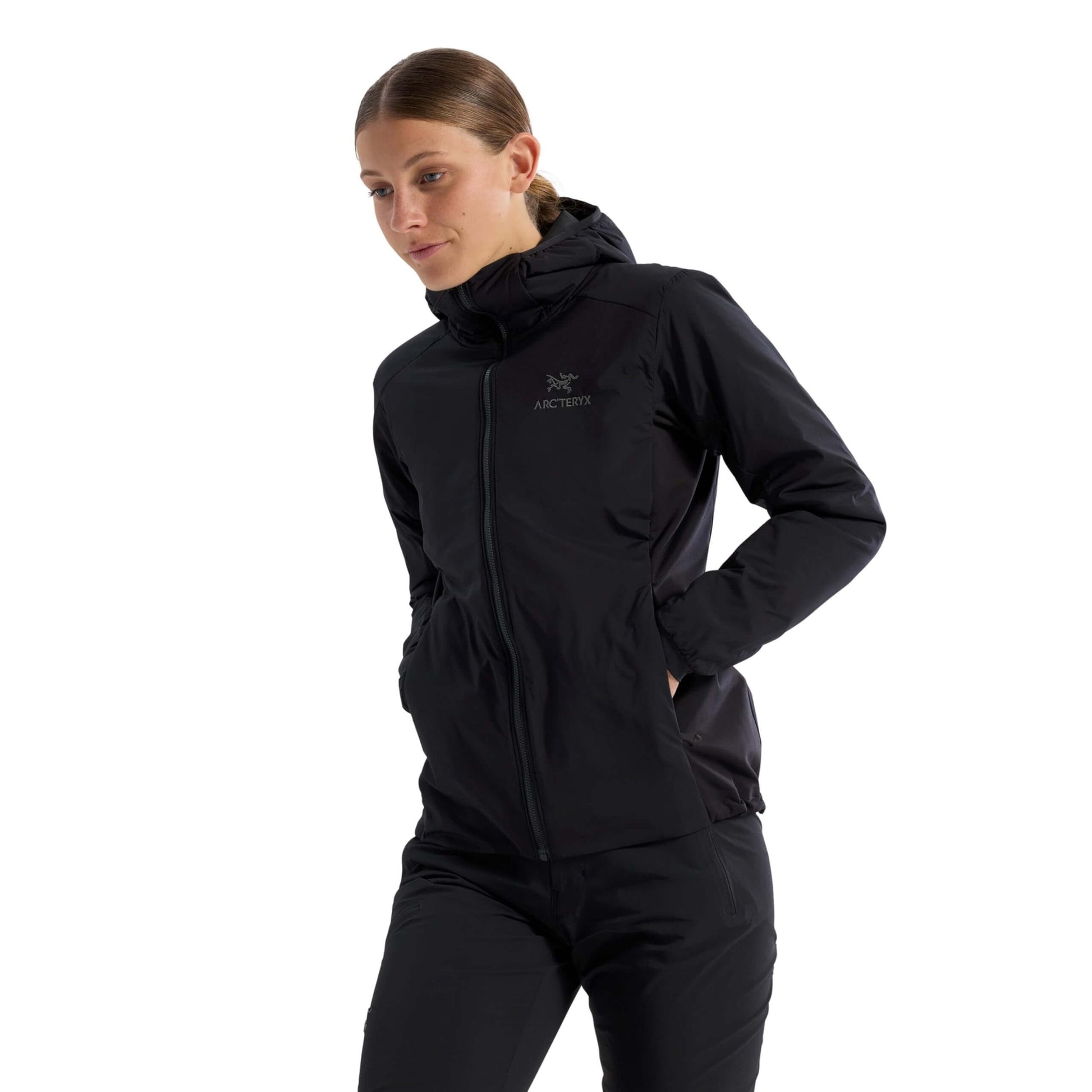 Image Showing Arc'teryx Atom Hoody for Women - Product Type Jacket - Buy Now $304.50 - Adventure Gear from Global Trekker