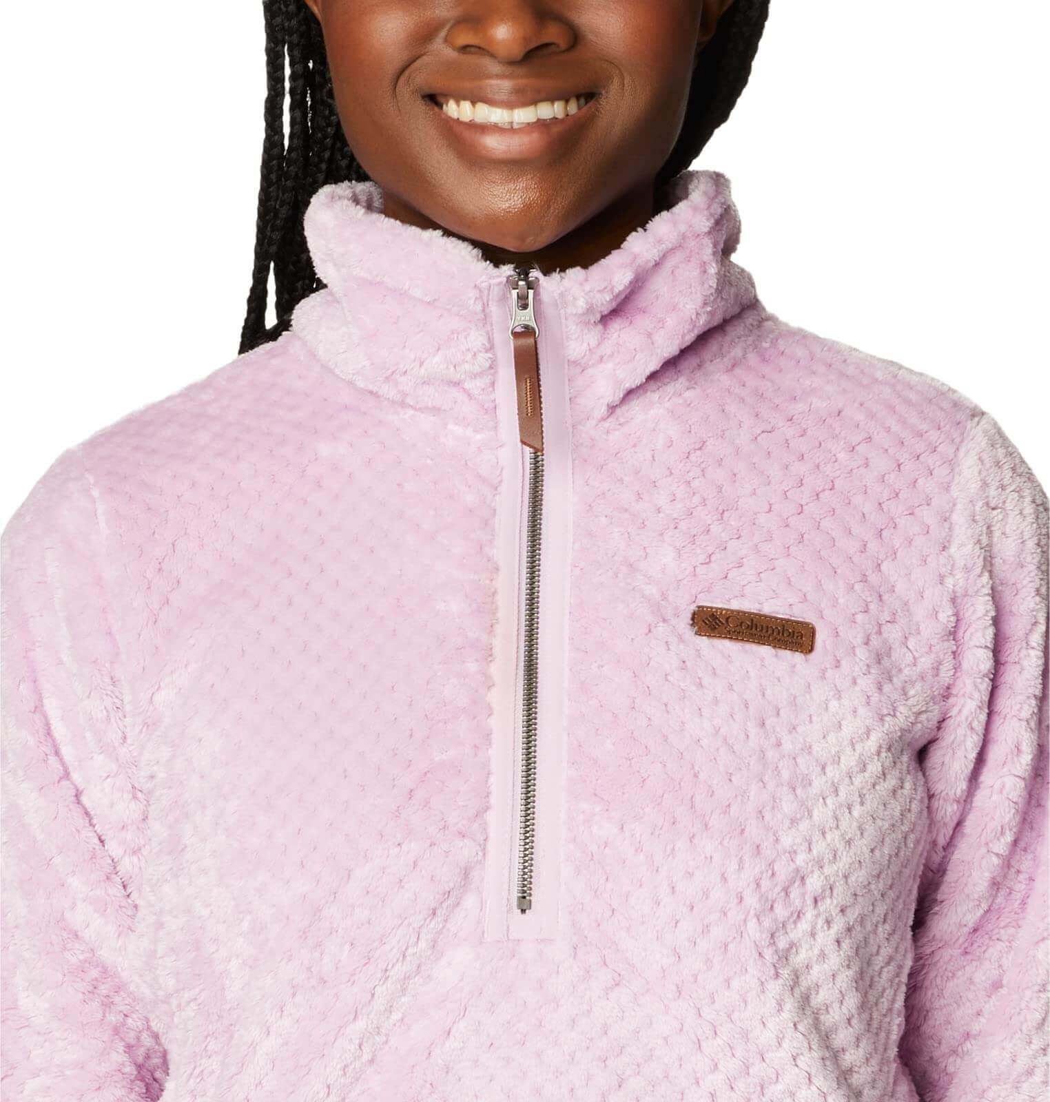 Image Showing Columbia Women's Fire Side Sherpa 1/4 Zip - Product Type Jacket - Buy Now $70.69 - Adventure Gear from Global Trekker