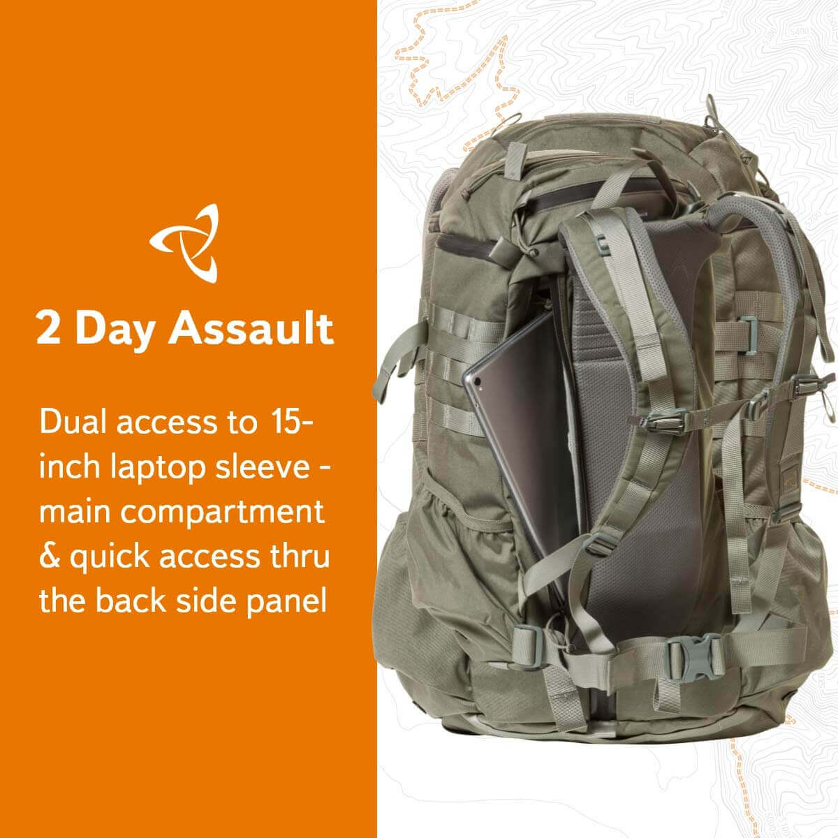 Image Showing Mystery Ranch 2 Day Backpack - Tactical Daypack - Product Type backpack - Buy Now $332.05 - Adventure Gear from Global Trekker