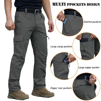 Image Showing Men's Quick Dry Hiking Pants Lightweight Water-Resistant - Product Type Pants - Buy Now $47.84 - Adventure Gear from Global Trekker