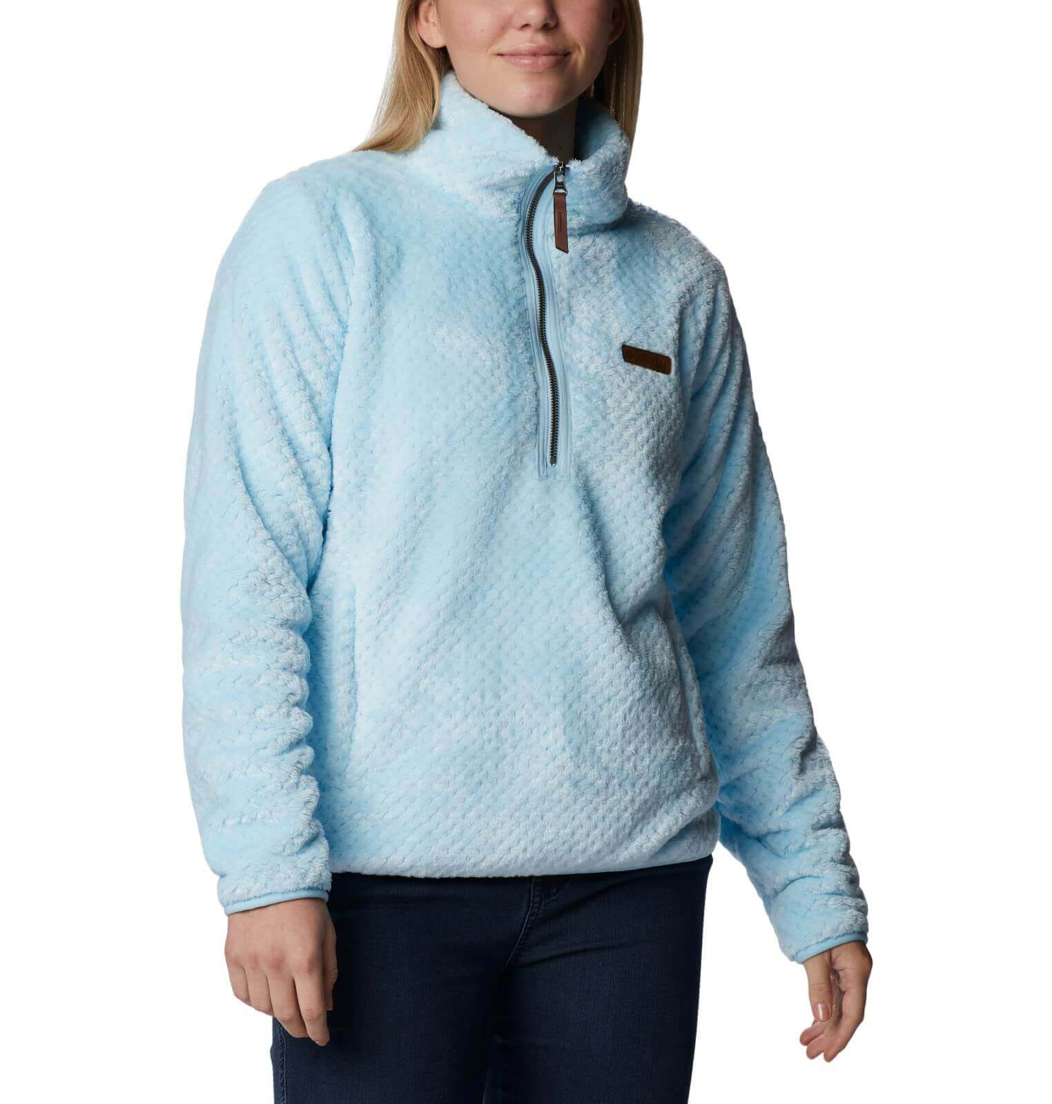 Image Showing Columbia Women's Fire Side Sherpa 1/4 Zip - Product Type Jacket - Buy Now $70.69 - Adventure Gear from Global Trekker