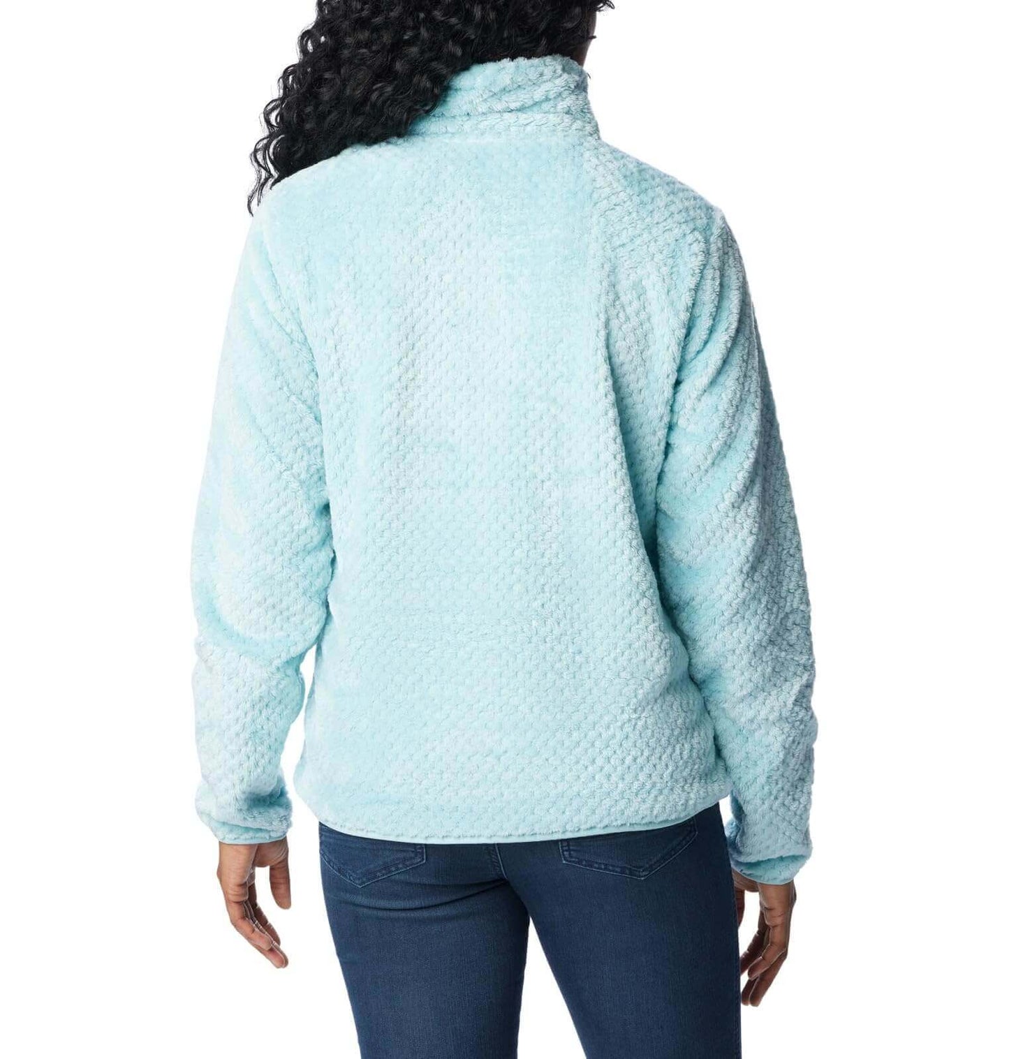 Image Showing Columbia Women's Fire Side Sherpa 1/4 Zip - Product Type Jacket - Buy Now $70.69 - Adventure Gear from Global Trekker