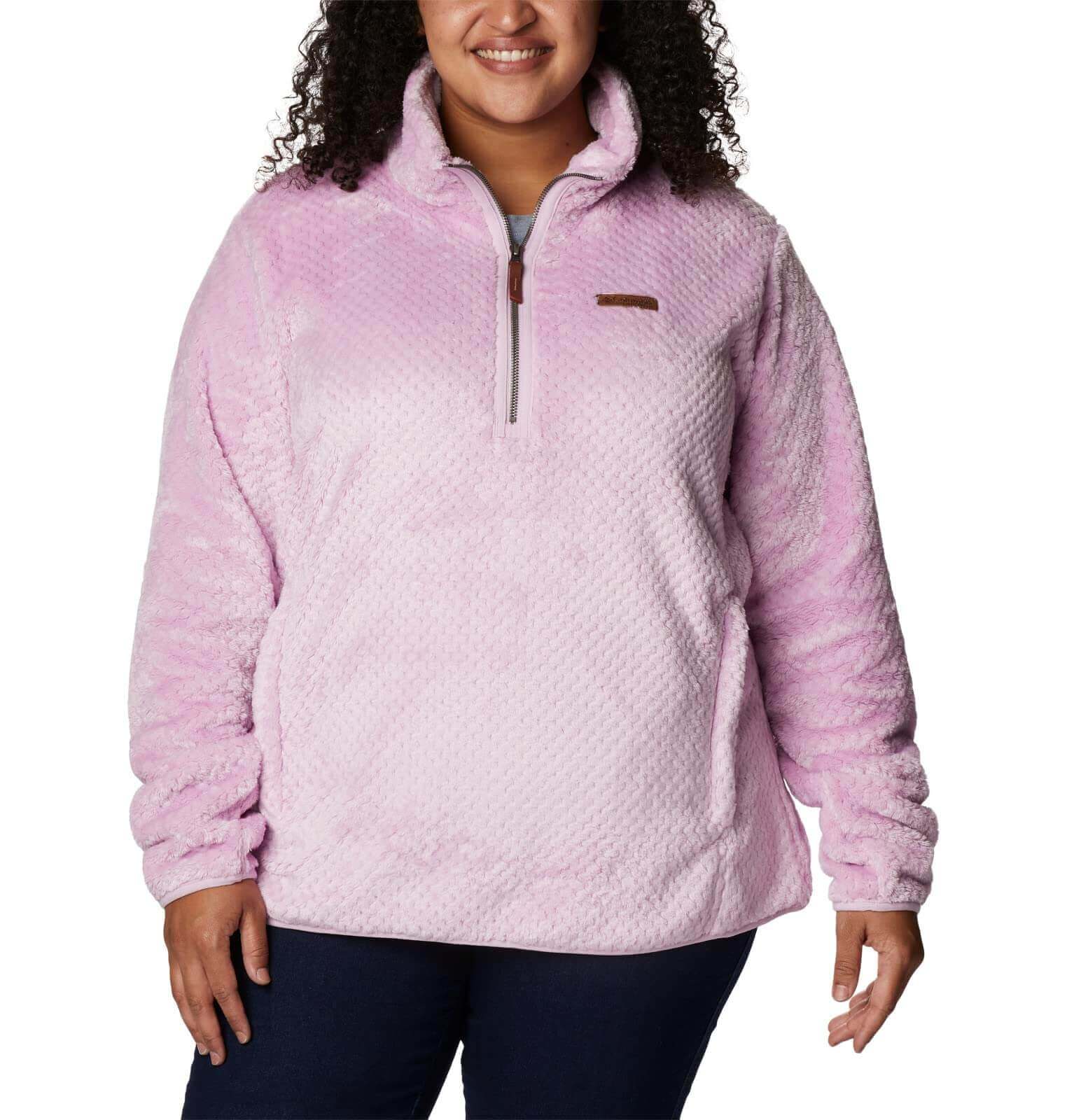 Image Showing Columbia Women's Fire Side Sherpa 1/4 Zip - Product Type Jacket - Buy Now $70.69 - Adventure Gear from Global Trekker