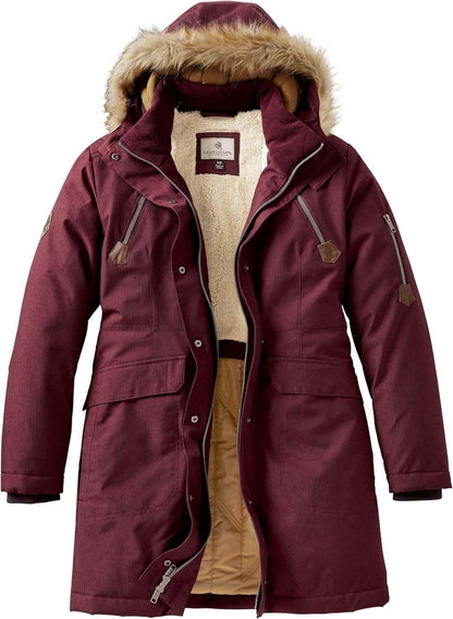 Image Showing Legendary Whitetails Women's Waterproof Anchorage Parka Winter Coat with Durable Removable Hood - Product Type Women's Parka - Buy Now $188.49 - Adventure Gear from Global Trekker