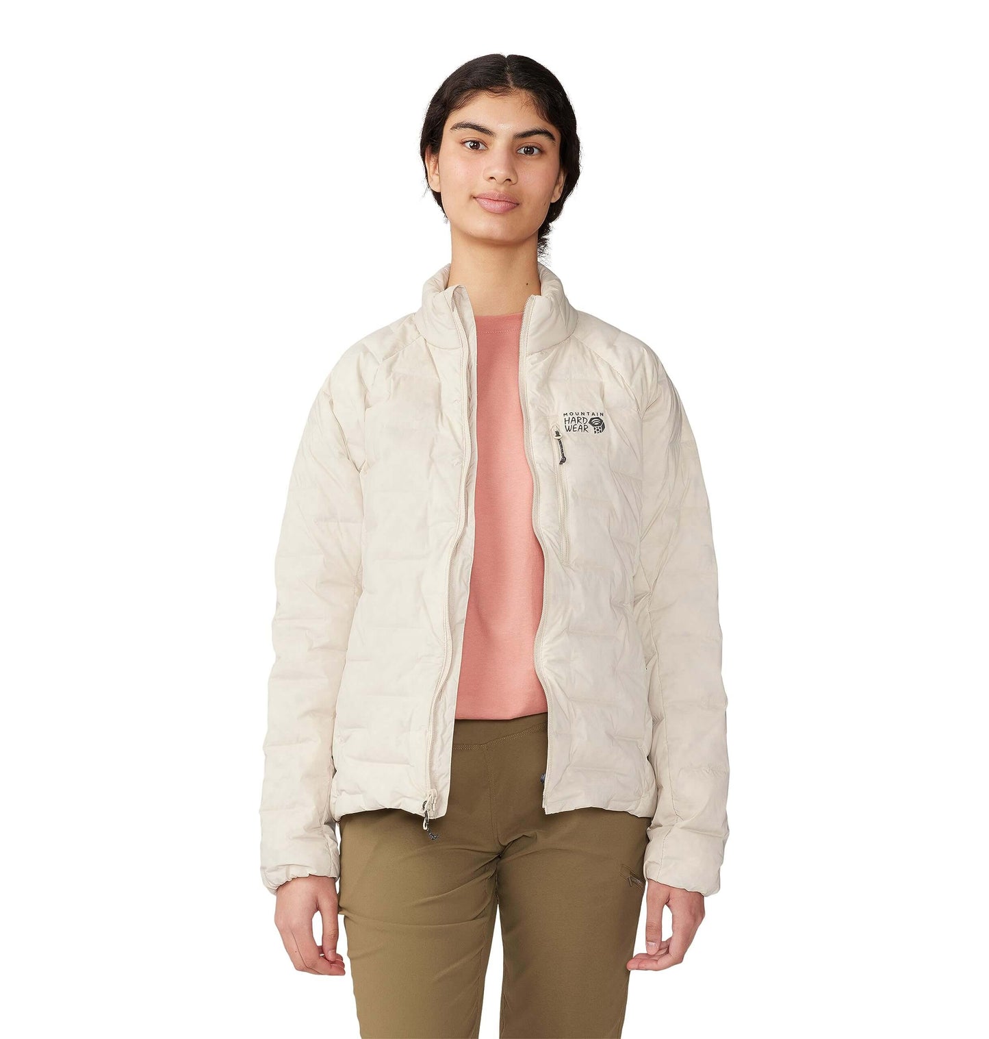 Image Showing Mountain Hardwear Women's StretchDown Jacket - Product Type Jacket - Buy Now $205.86 - Adventure Gear from Global Trekker