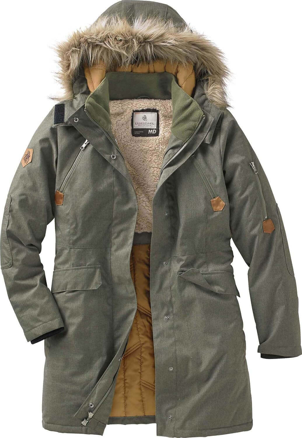 Image Showing Legendary Whitetails Women's Waterproof Anchorage Parka Winter Coat with Durable Removable Hood - Product Type Women's Parka - Buy Now $175.03 - Adventure Gear from Global Trekker