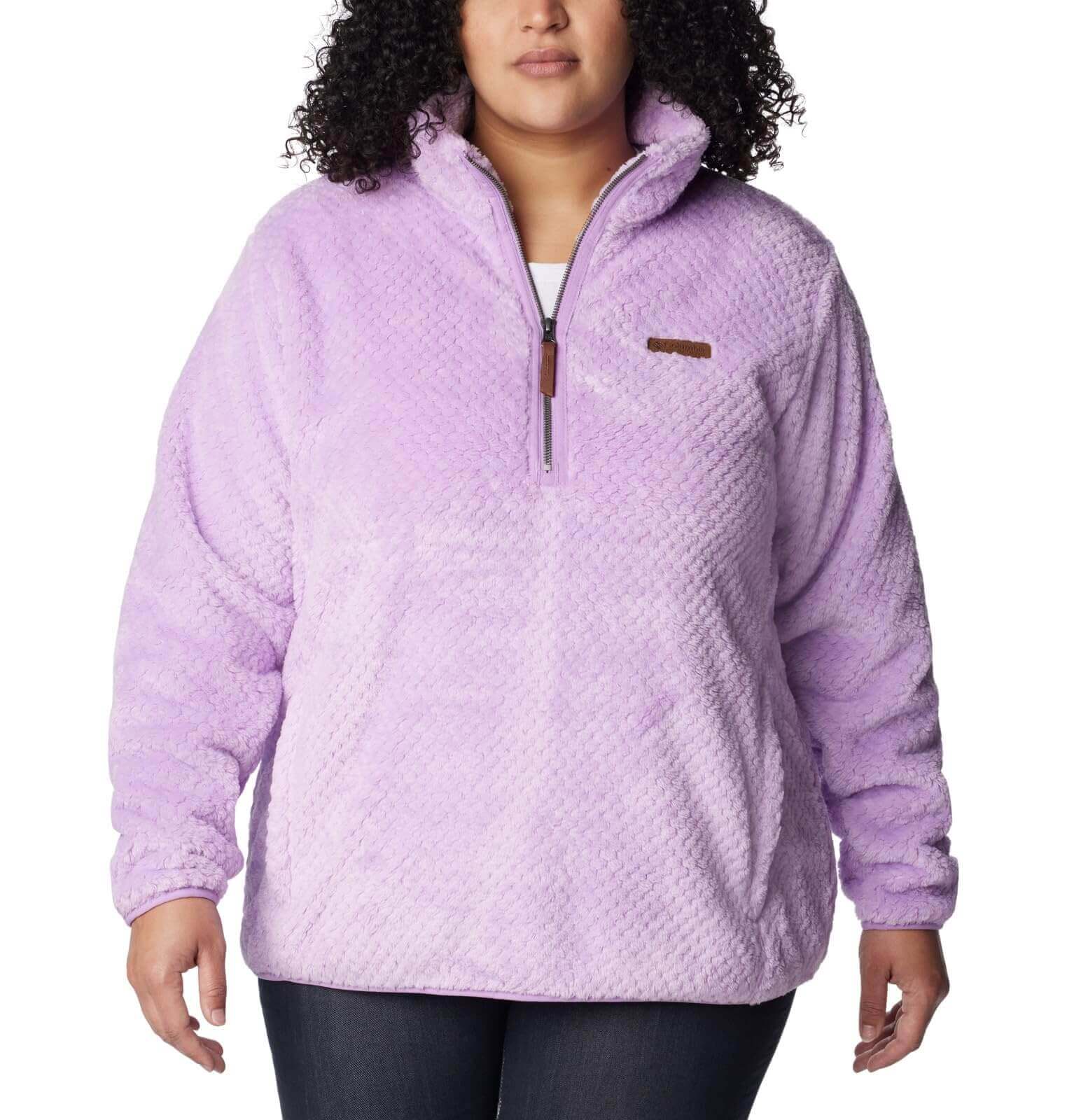 Image Showing Columbia Women's Fire Side Sherpa 1/4 Zip - Product Type Jacket - Buy Now $70.69 - Adventure Gear from Global Trekker