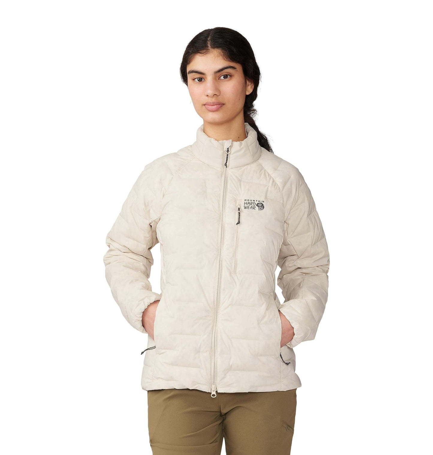 Image Showing Mountain Hardwear Women's StretchDown Jacket - Product Type Jacket - Buy Now $309.88 - Adventure Gear from Global Trekker