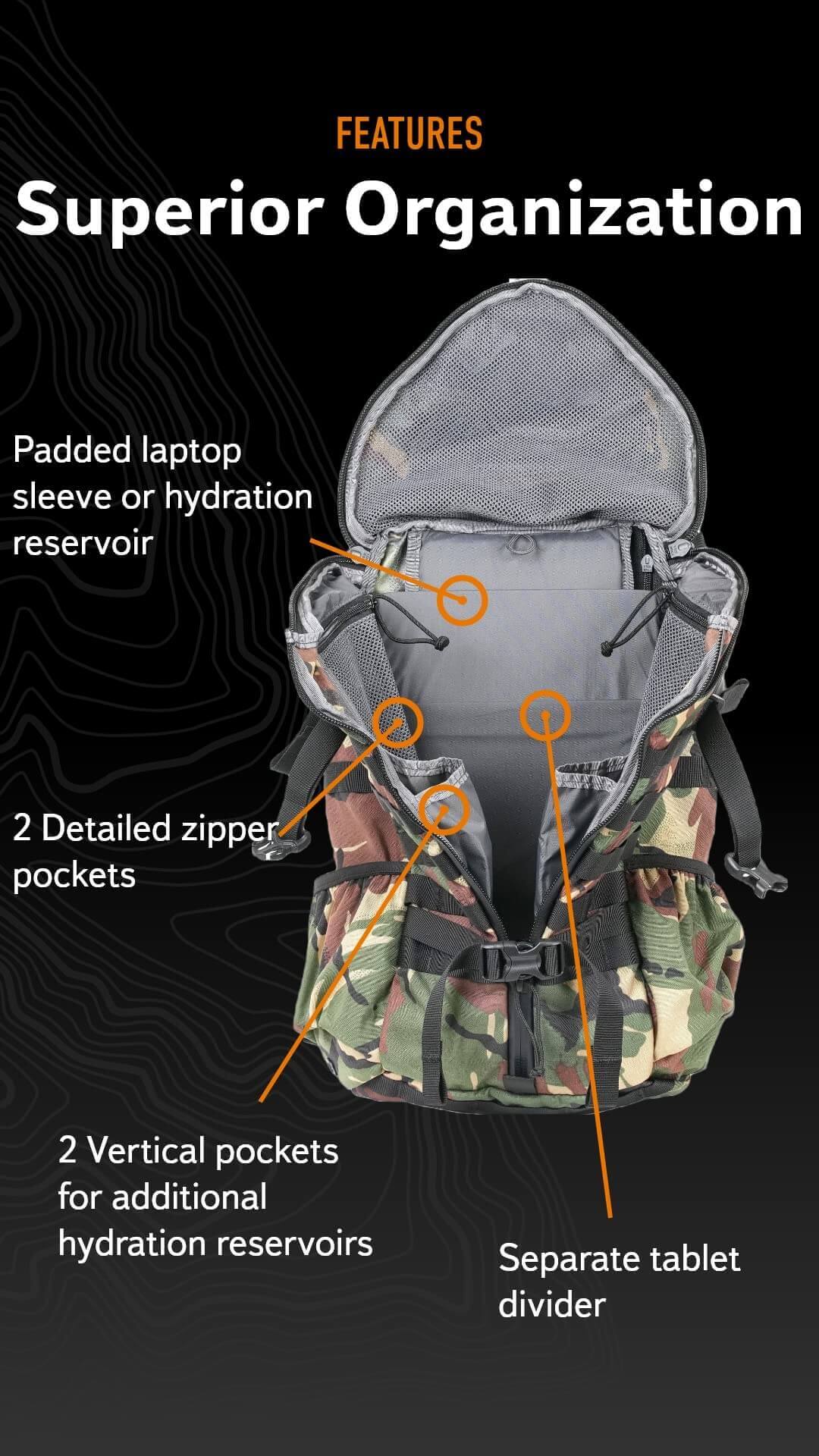 Image Showing Mystery Ranch 2 Day Backpack - Tactical Daypack - Product Type backpack - Buy Now $332.05 - Adventure Gear from Global Trekker