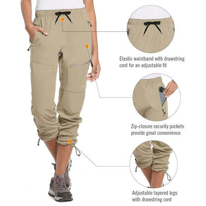 Image Showing BALEAF Women's Hiking Pants Quick Dry Lightweight Water Resistant - Product Type Pants - Buy Now $55.09 - Adventure Gear from Global Trekker