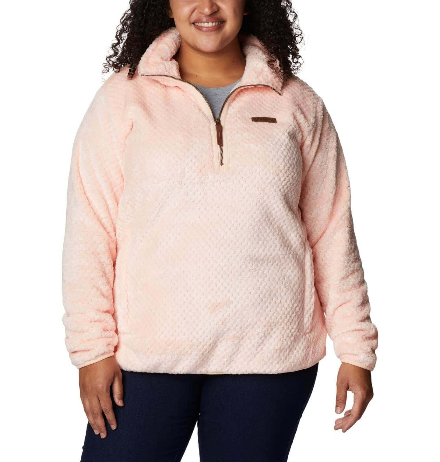 Image Showing Columbia Women's Fire Side Sherpa 1/4 Zip - Product Type Jacket - Buy Now $70.69 - Adventure Gear from Global Trekker