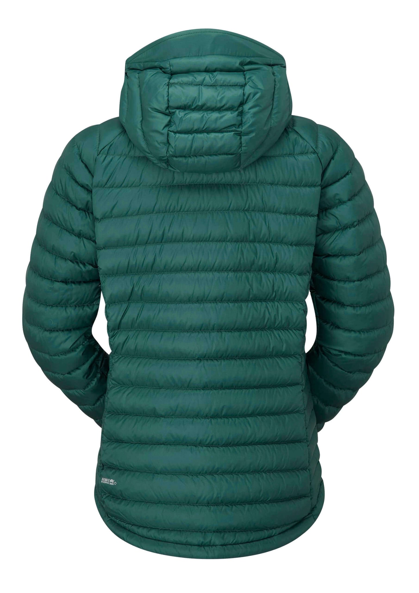 Image Showing Rab Women's Microlight Alpine 700-Fill Down Hooded Puffer Jacket for Hiking & Skiing - Product Type Puffer Jacket - Buy Now $427.75 - Adventure Gear from Global Trekker