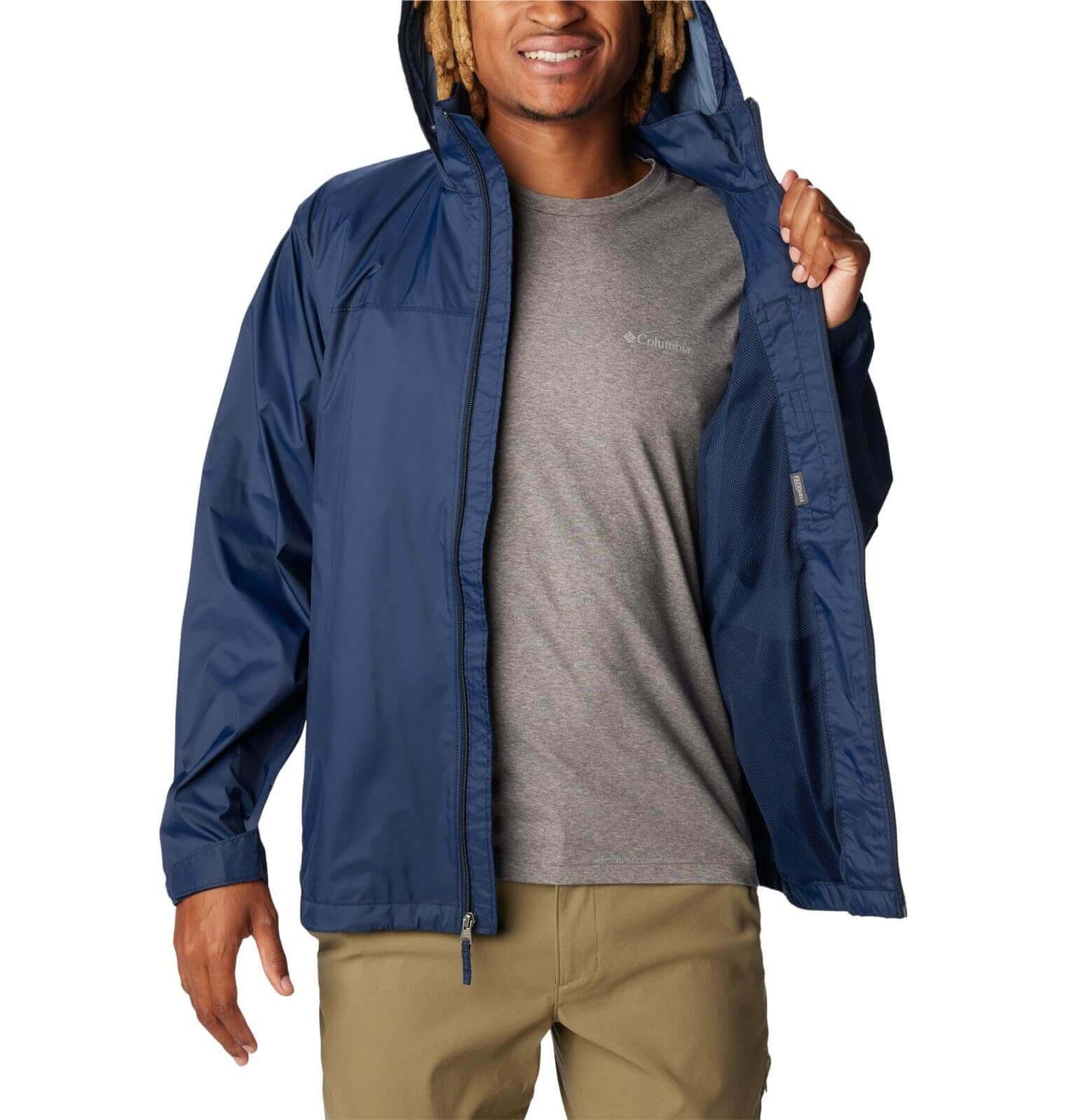 Image Showing Columbia Men's Glennaker Lake Jacket - Product Type Men's Rain Jacket - Buy Now $123.25 - Adventure Gear from Global Trekker