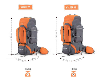 Image Showing Tripole Walker 65 Litres Rucksack Internal Frame - Product Type backpack - Buy Now $94.25 - Adventure Gear from Global Trekker