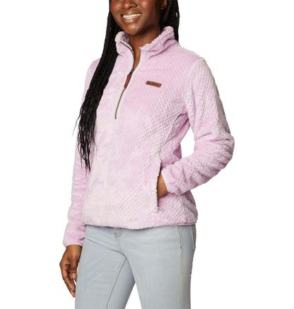 Image Showing Columbia Women's Fire Side Sherpa 1/4 Zip - Product Type Jacket - Buy Now $118.90 - Adventure Gear from Global Trekker