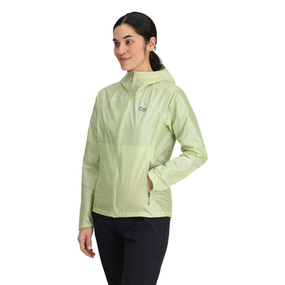 Image Showing Outdoor Research Women's Helium Rain Jacket - Product Type Jacket - Buy Now $260.93 - Adventure Gear from Global Trekker