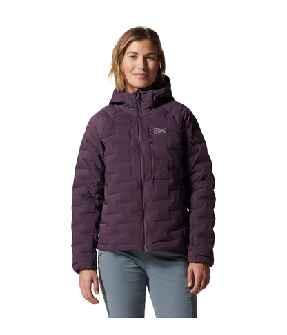 Image Showing Mountain Hardwear Women's StretchDown Jacket - Product Type Jacket - Buy Now $205.86 - Adventure Gear from Global Trekker