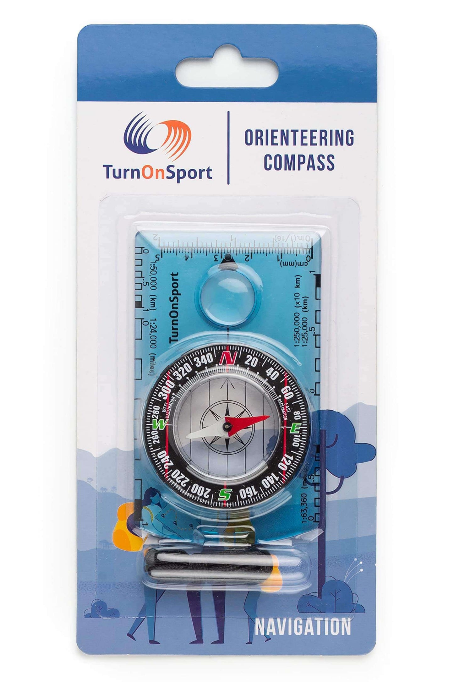 Image Showing Orienteering Compass Hiking Backpacking Compass - Product Type Magnetic Navigational Compasses - Buy Now $14.47 - Adventure Gear from Global Trekker