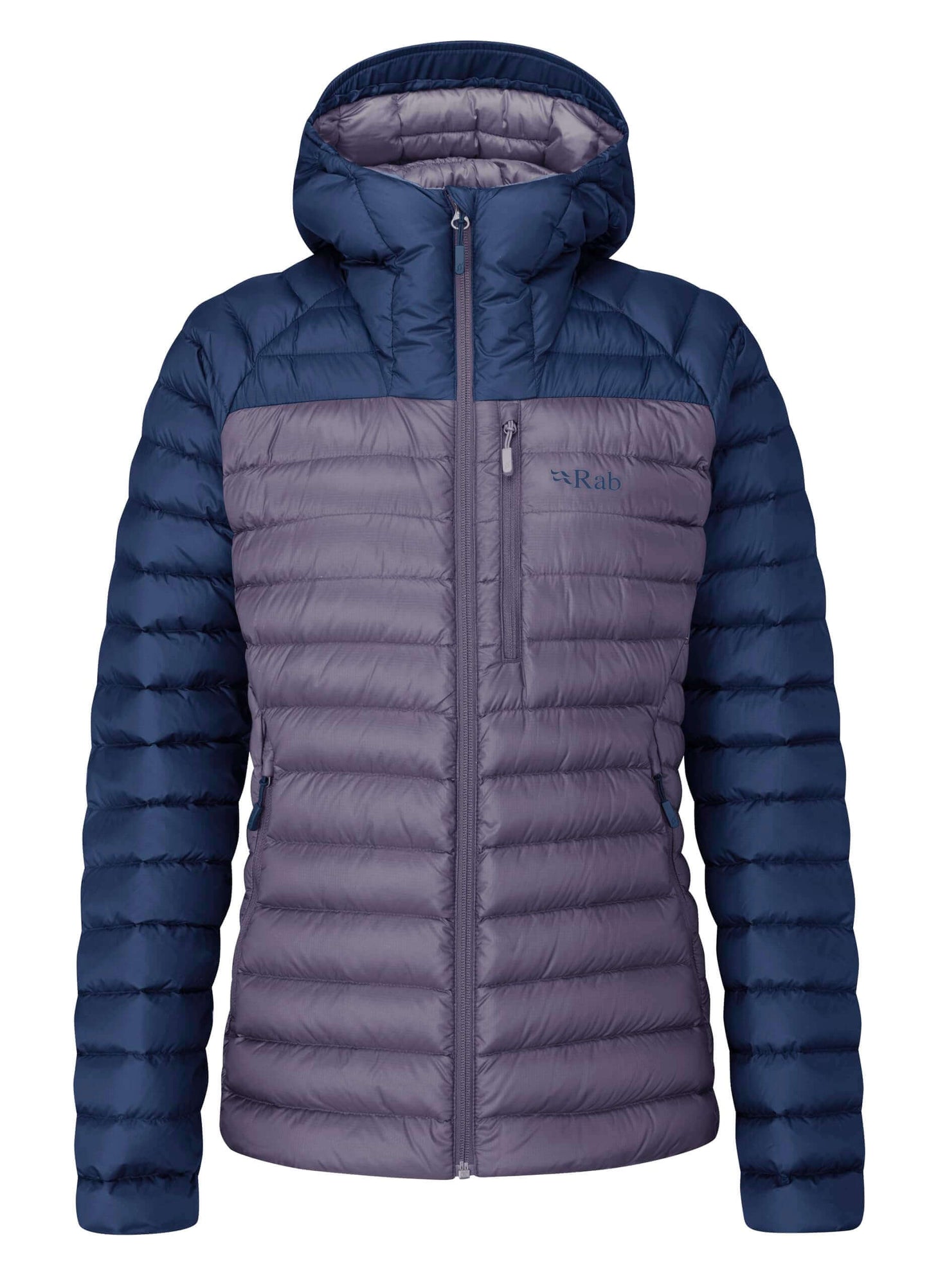 Image Showing Rab Women's Microlight Alpine 700-Fill Down Hooded Puffer Jacket for Hiking & Skiing - Product Type Puffer Jacket - Buy Now $366.75 - Adventure Gear from Global Trekker