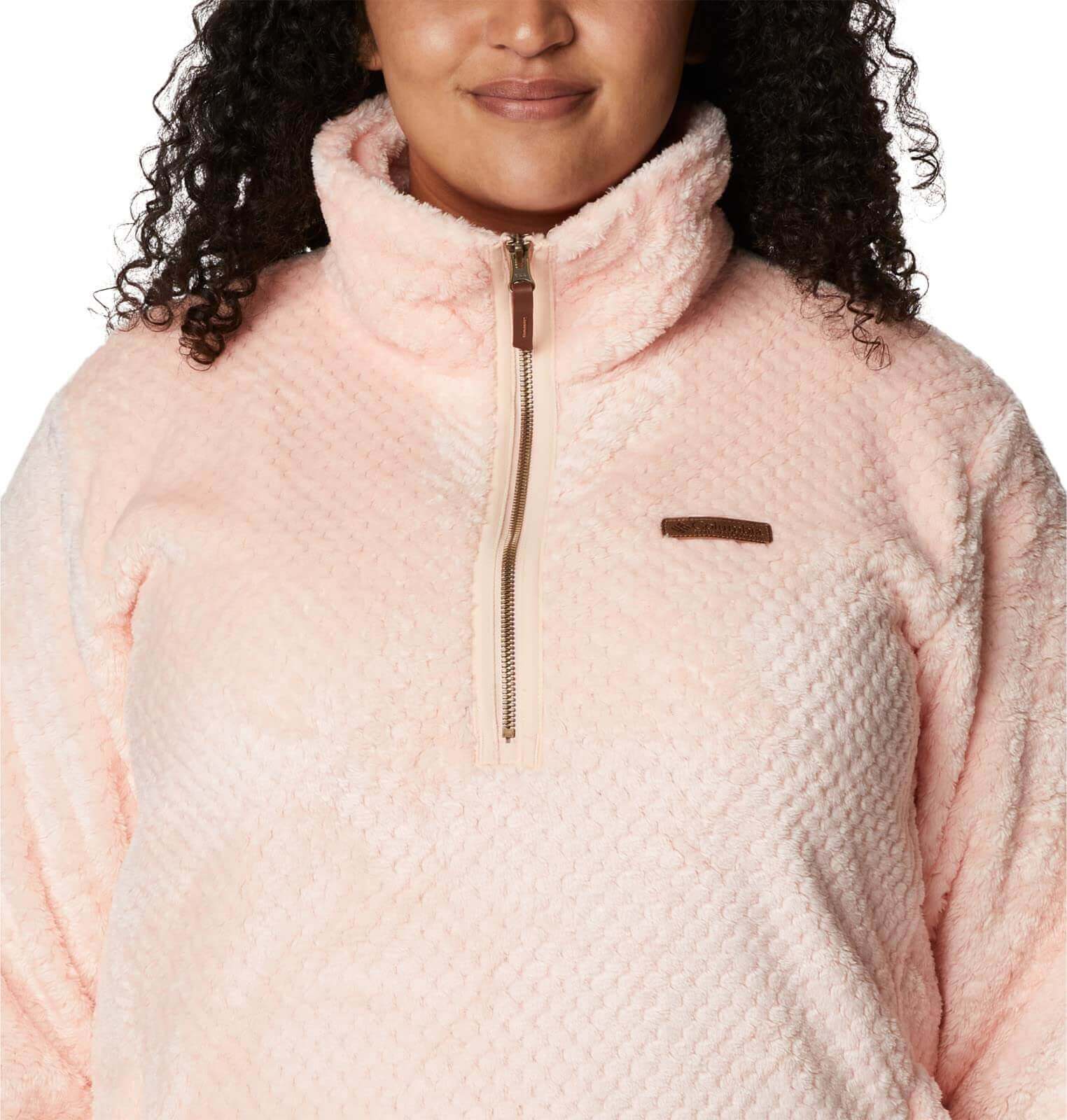 Image Showing Columbia Women's Fire Side Sherpa 1/4 Zip - Product Type Jacket - Buy Now $70.69 - Adventure Gear from Global Trekker