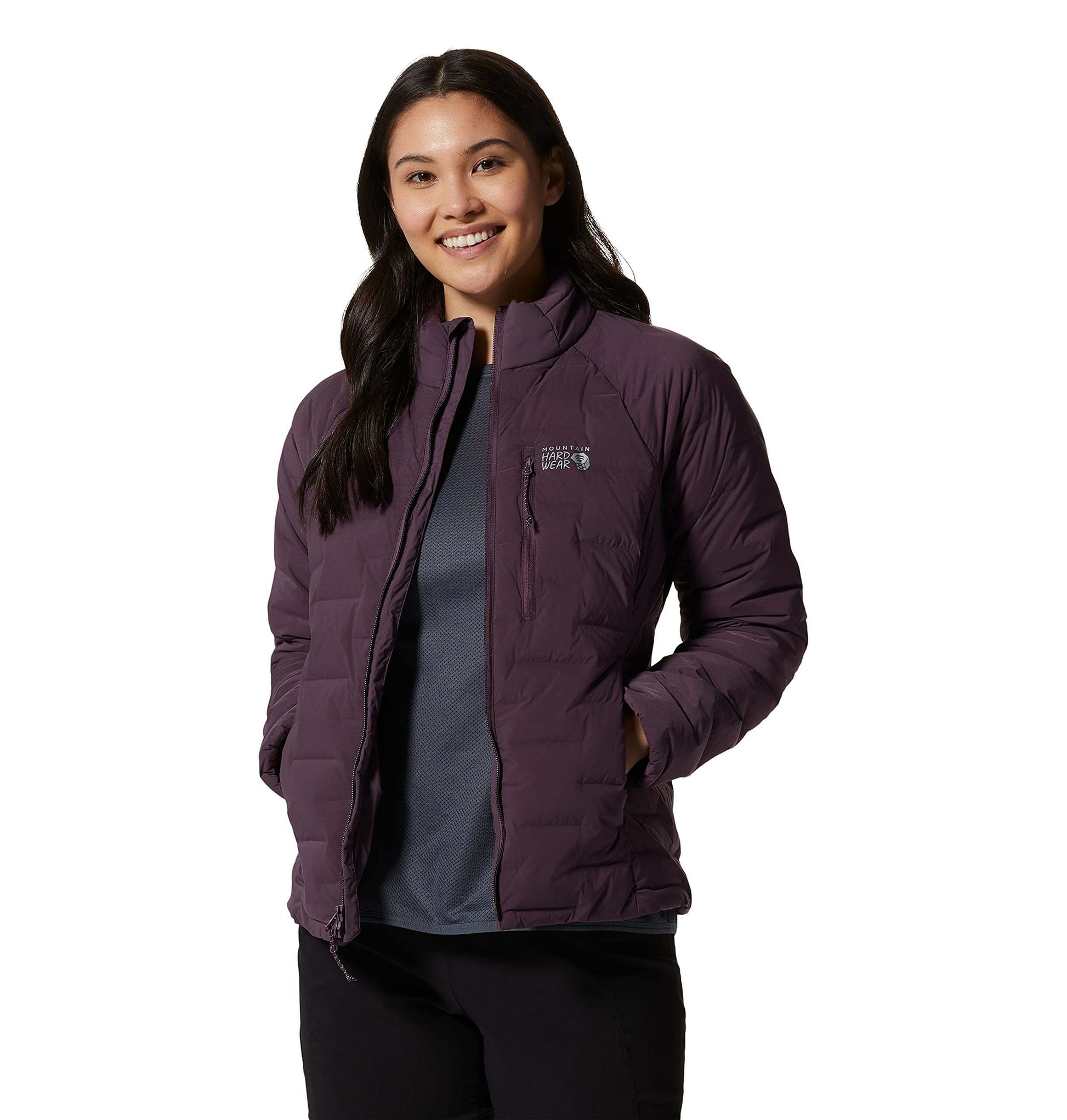 Image Showing Mountain Hardwear Women's StretchDown Jacket - Product Type Jacket - Buy Now $205.86 - Adventure Gear from Global Trekker