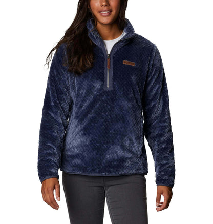 Image Showing Columbia Women's Fire Side Sherpa 1/4 Zip - Product Type Jacket - Buy Now $70.69 - Adventure Gear from Global Trekker