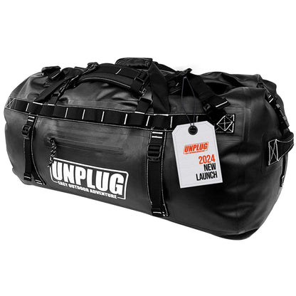 Image Showing UNPLUG Ultimate Adventure Bag -1680D Heavy Duty Waterproof Travel Duffel Bags - Product Type Duffel Bag - Buy Now $231.99 - Adventure Gear from Global Trekker