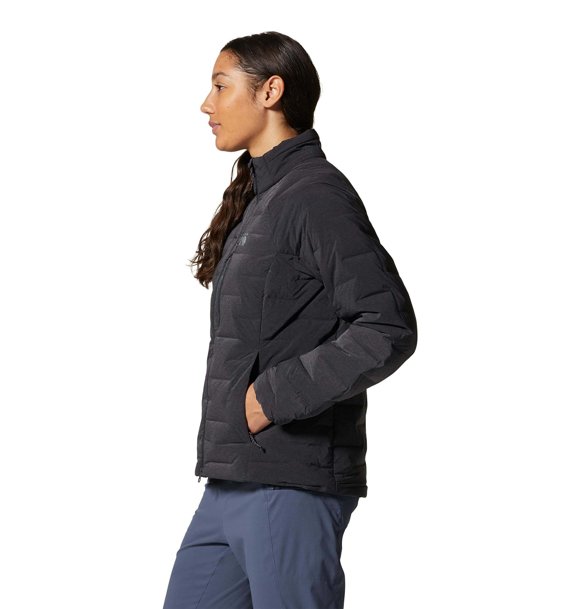 Image Showing Mountain Hardwear Women's StretchDown Jacket - Product Type Jacket - Buy Now $205.86 - Adventure Gear from Global Trekker