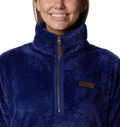 Image Showing Columbia Women's Fire Side Sherpa 1/4 Zip - Product Type Jacket - Buy Now $118.90 - Adventure Gear from Global Trekker