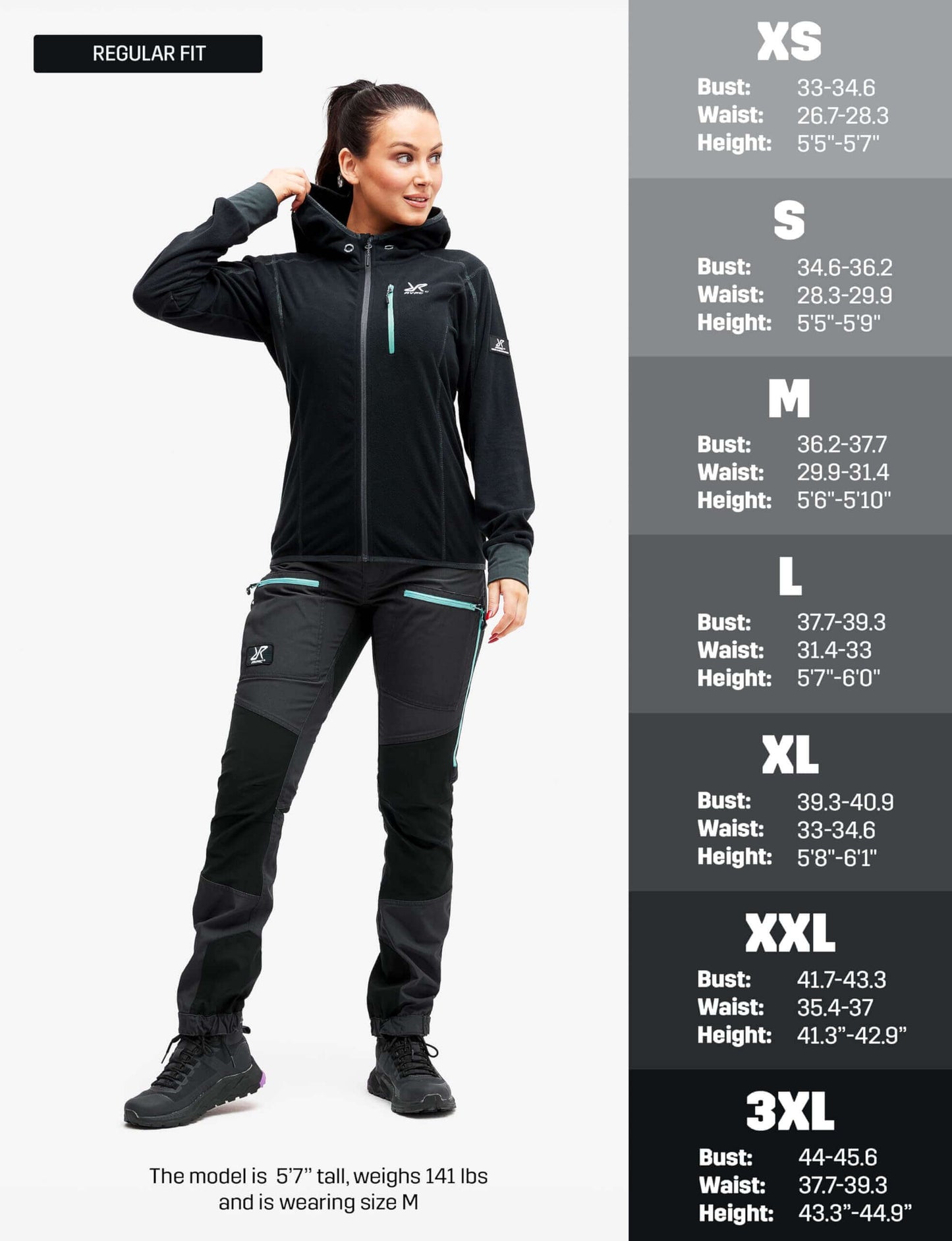 Image Showing RevolutionRace Women's Trekker Hoodie, Fleece Jacket Great for Hiking and Outdoor Adventures - Product Type Jacket - Buy Now $85.55 - Adventure Gear from Global Trekker