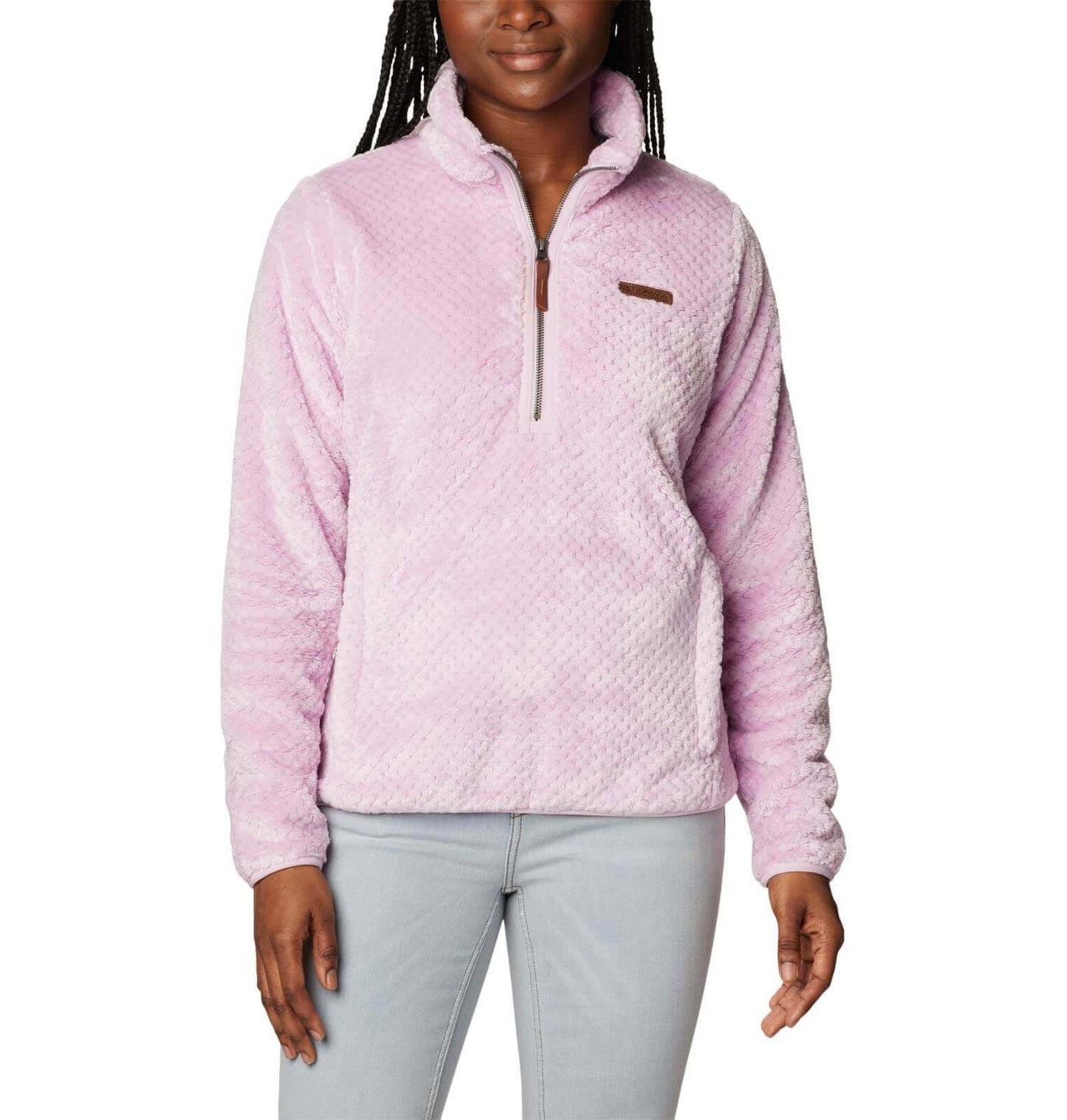 Image Showing Columbia Women's Fire Side Sherpa 1/4 Zip - Product Type Jacket - Buy Now $70.69 - Adventure Gear from Global Trekker