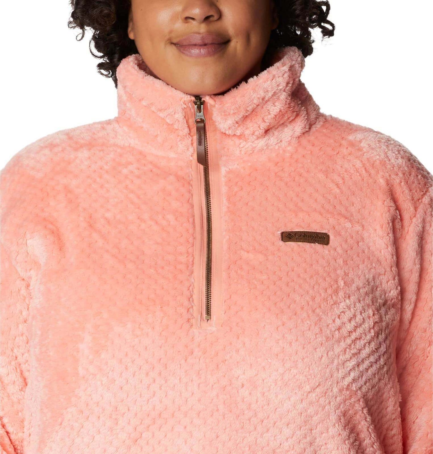 Image Showing Columbia Women's Fire Side Sherpa 1/4 Zip - Product Type Jacket - Buy Now $70.69 - Adventure Gear from Global Trekker