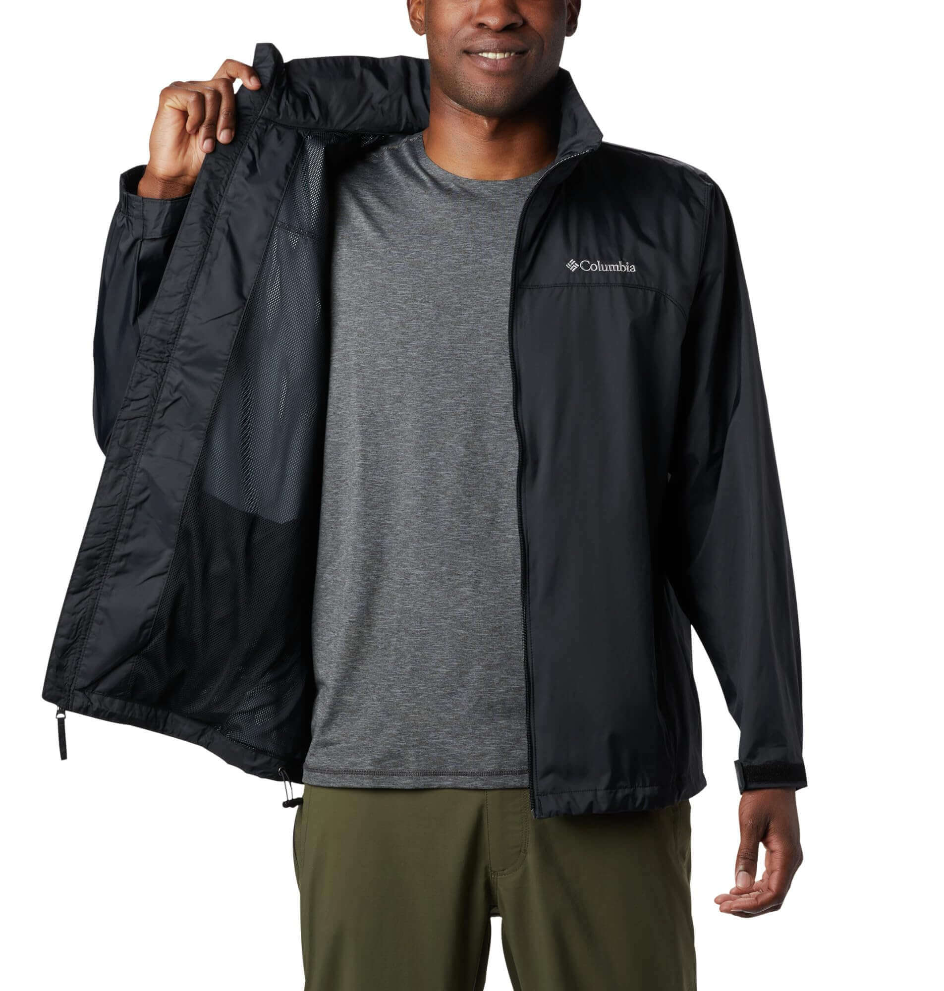 Image Showing Columbia Men's Glennaker Lake Jacket - Product Type Men's Rain Jacket - Buy Now $123.25 - Adventure Gear from Global Trekker