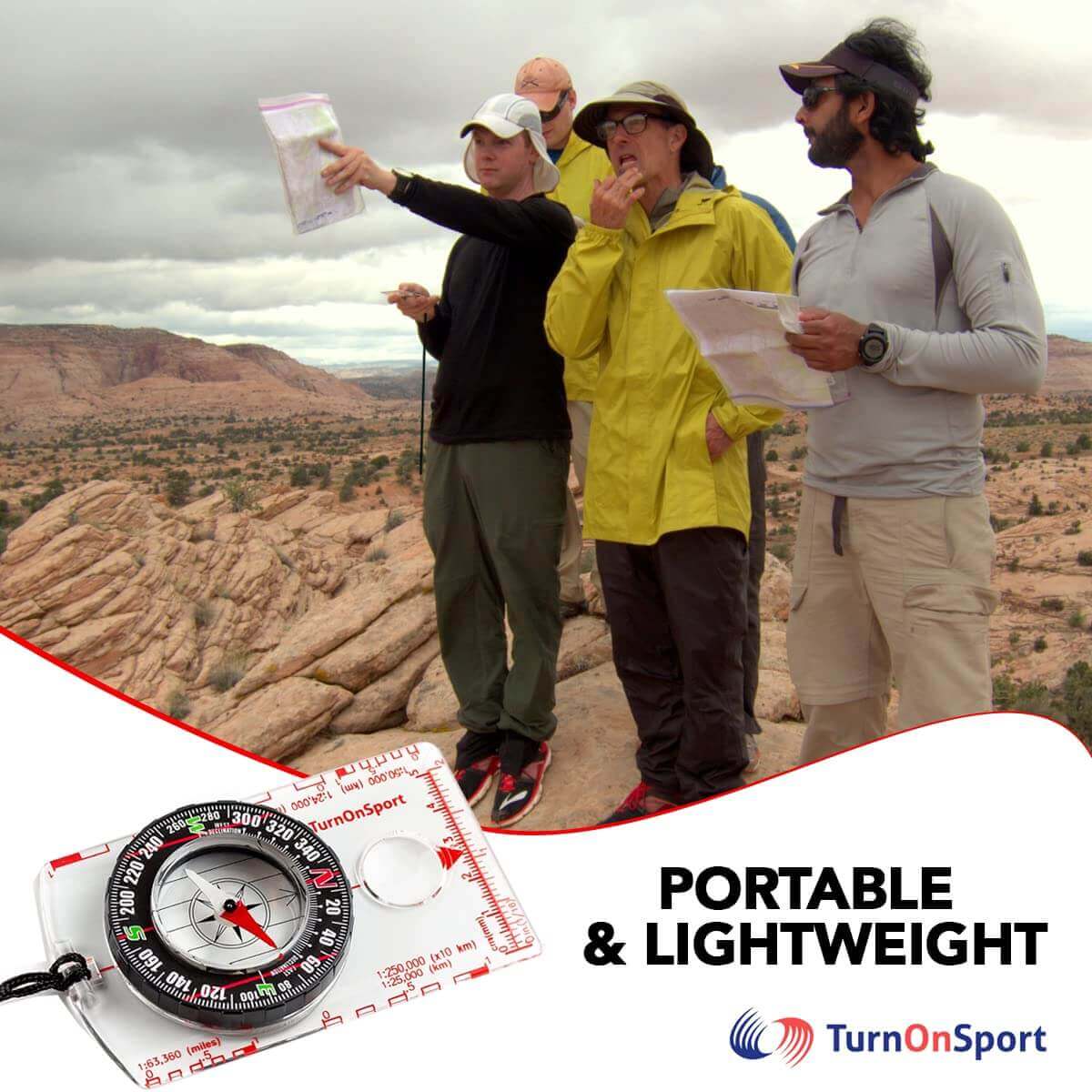 Image Showing Orienteering Compass Hiking Backpacking Compass - Product Type Magnetic Navigational Compasses - Buy Now $14.47 - Adventure Gear from Global Trekker