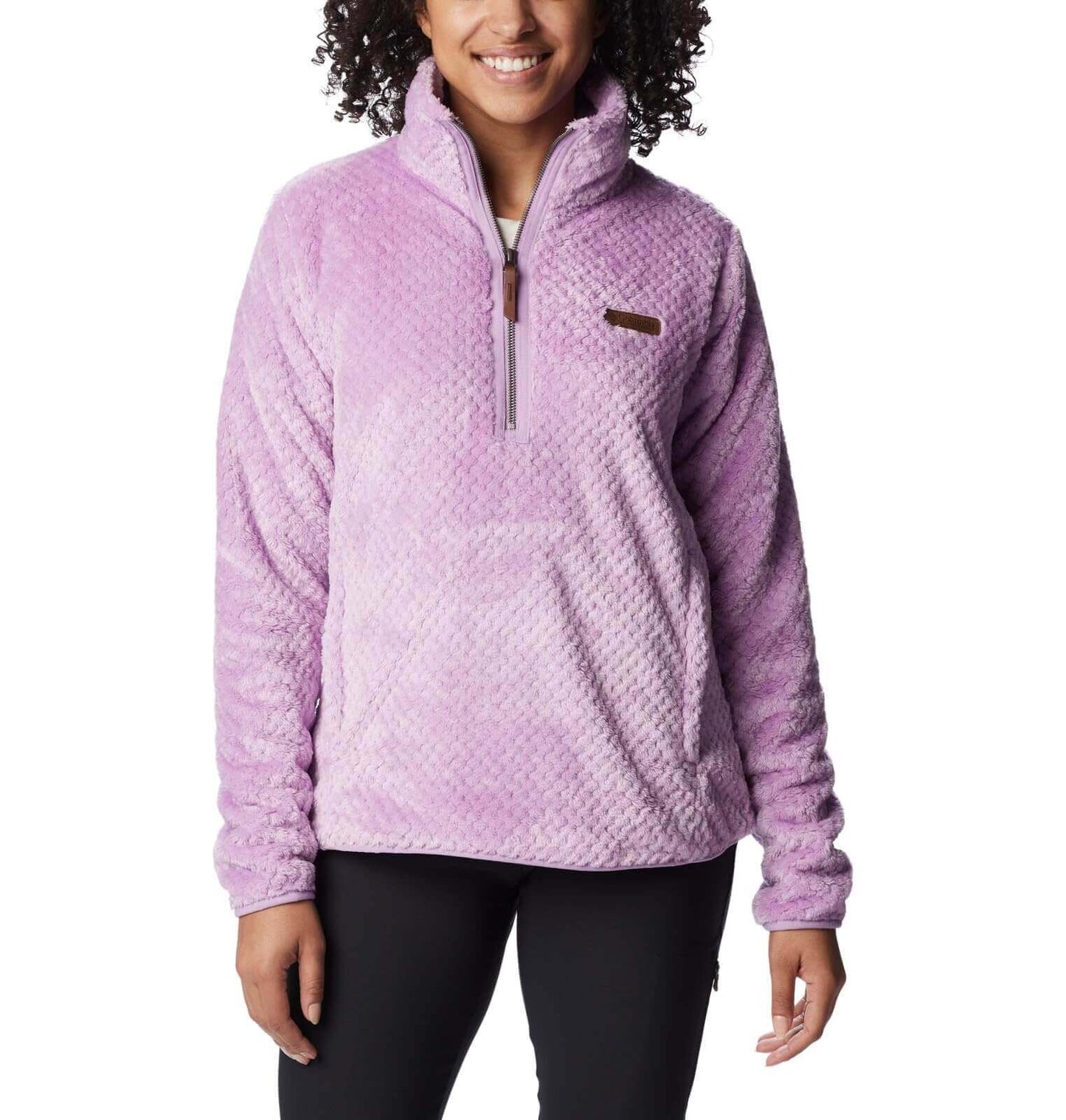 Image Showing Columbia Women's Fire Side Sherpa 1/4 Zip - Product Type Jacket - Buy Now $70.69 - Adventure Gear from Global Trekker