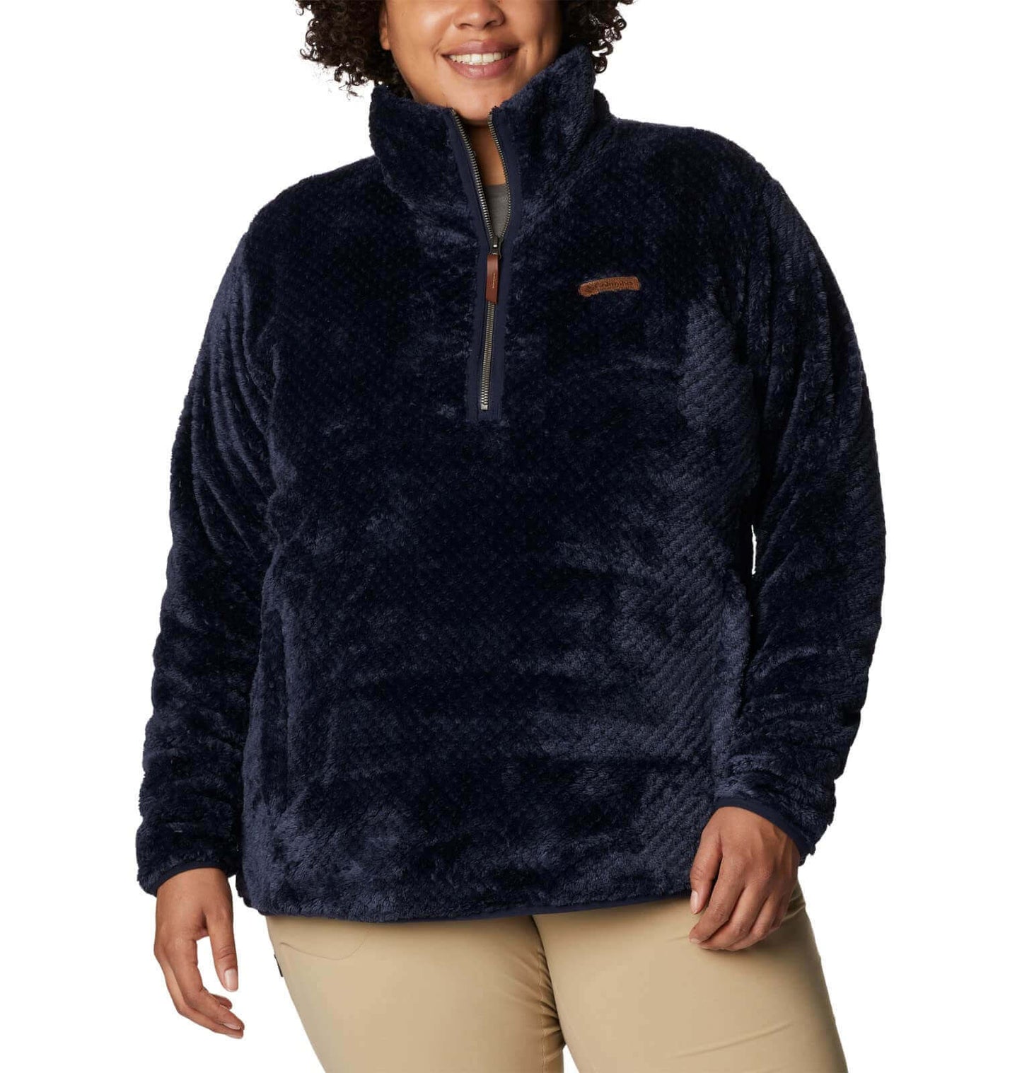 Image Showing Columbia Women's Fire Side Sherpa 1/4 Zip - Product Type Jacket - Buy Now $70.69 - Adventure Gear from Global Trekker