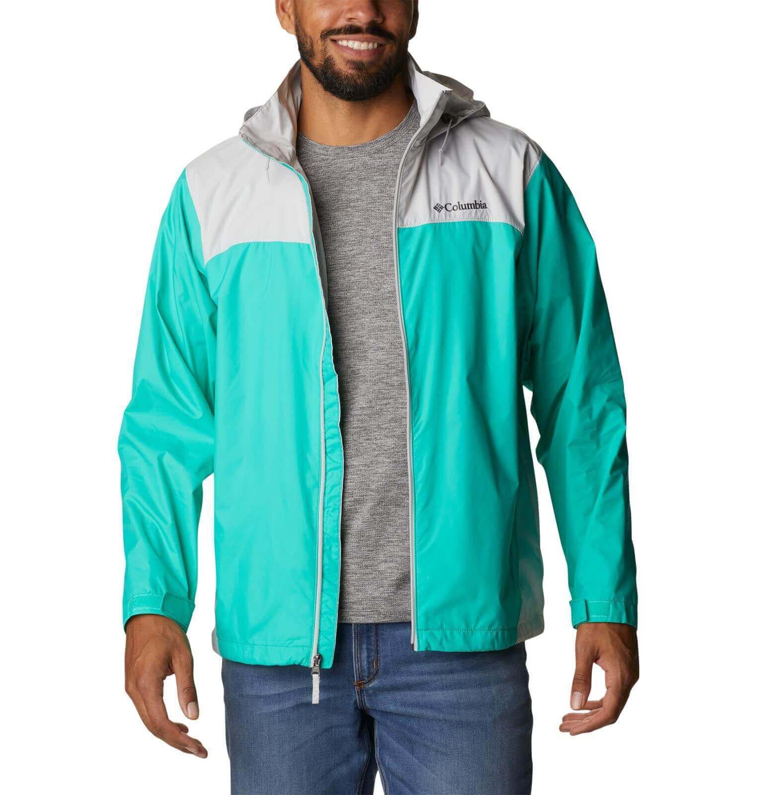 Image Showing Columbia Men's Glennaker Lake Jacket - Product Type Men's Rain Jacket - Buy Now $123.25 - Adventure Gear from Global Trekker