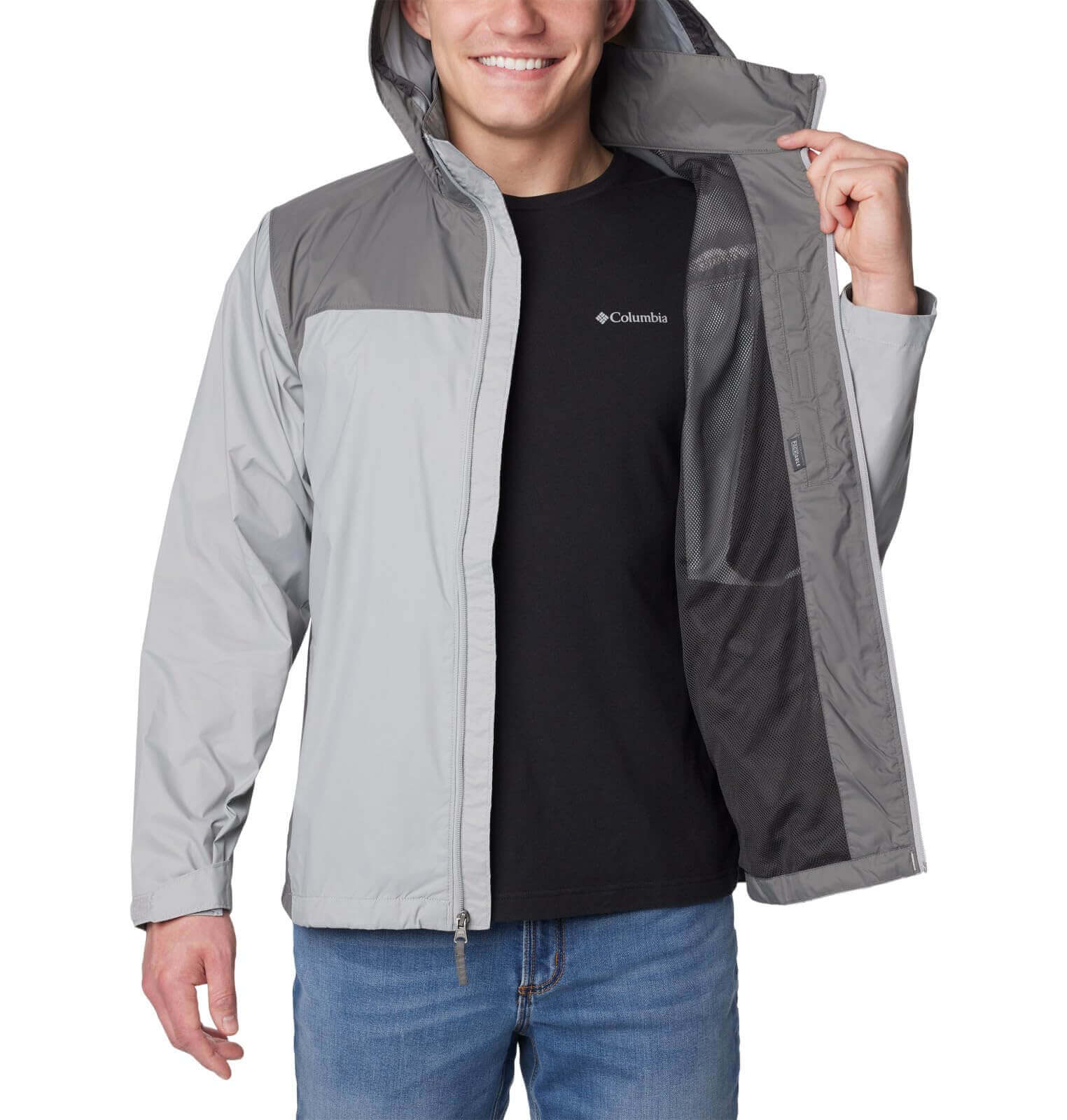 Image Showing Columbia Men's Glennaker Lake Jacket - Product Type Men's Rain Jacket - Buy Now $123.25 - Adventure Gear from Global Trekker