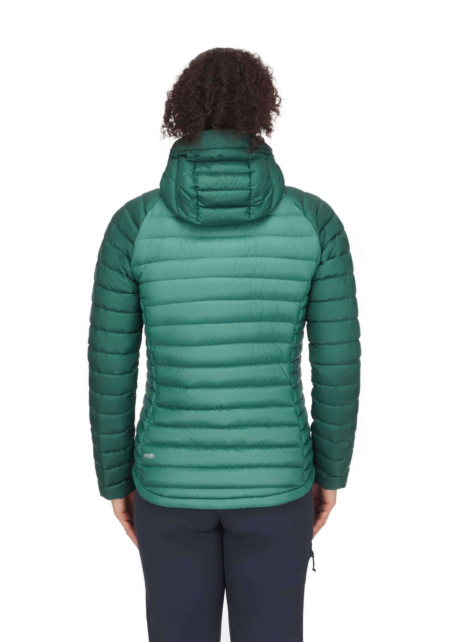 Image Showing Rab Women's Microlight Alpine 700-Fill Down Hooded Puffer Jacket for Hiking & Skiing - Product Type Puffer Jacket - Buy Now $427.75 - Adventure Gear from Global Trekker